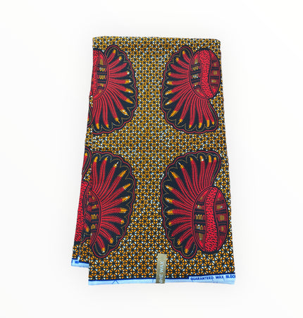 African Print Fabric - 100% Cotton - SANHE