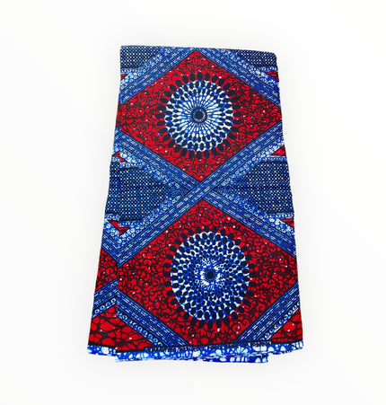 African Print Fabric - 100% Cotton - SANHE
