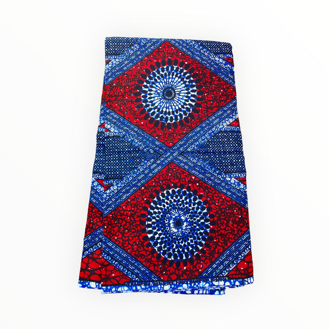 African Print Fabric - 100% Cotton - SANHE