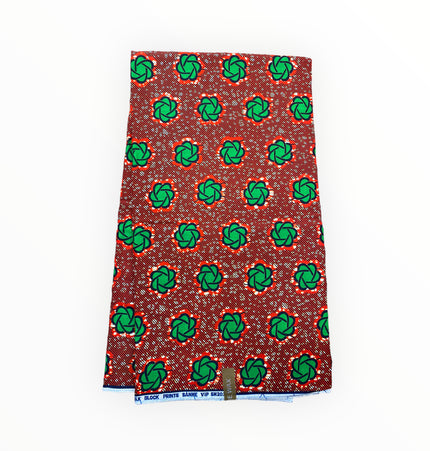 African Print Fabric - 100% Cotton - SANHE