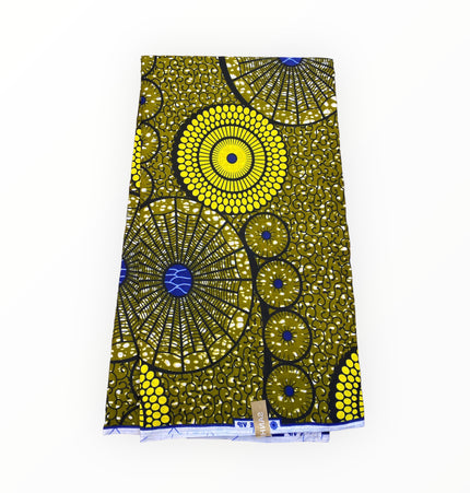 African Print Fabric - 100% Cotton - SANHE