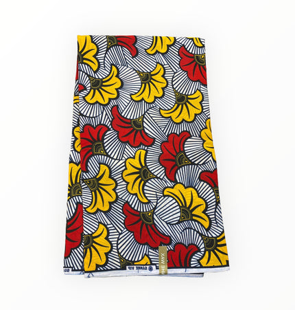 African Print Fabric - 100% Cotton - SANHE