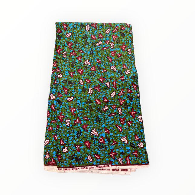 African Print Fabric - 100% Cotton - SANHE