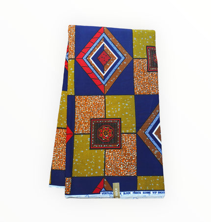 African Print Fabric - 100% Cotton - SANHE