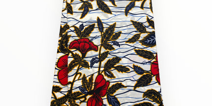 African Print Fabric - 100% Cotton - SANHE