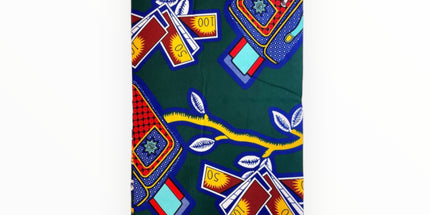 African Print Fabric - Polycotton - 6 Yards