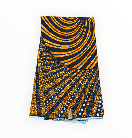 African Print Fabric - 100% Cotton - SANHE