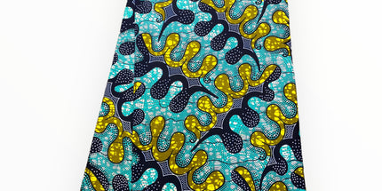 African Print Fabric - 100% Cotton - SANHE