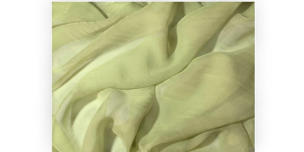 Chiffon Fabric Pistachio Green