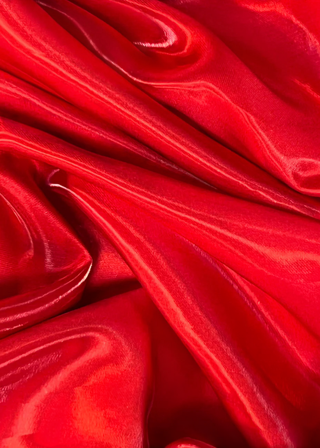 Mikado / Liquid Satin - Red