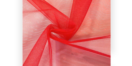 Bridal Tulle Red