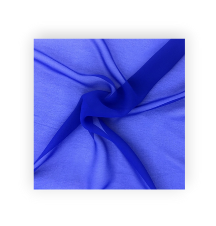 Chiffon Fabric Sky Blue