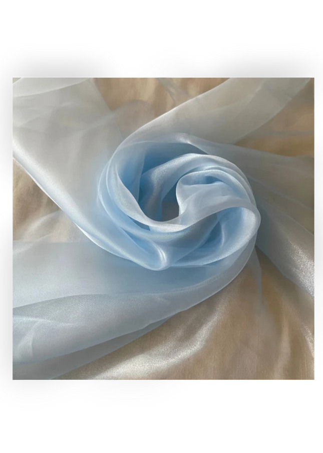Organza Sky Blue