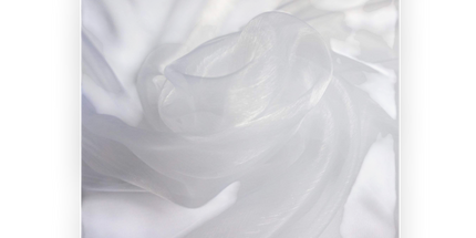 Organza White