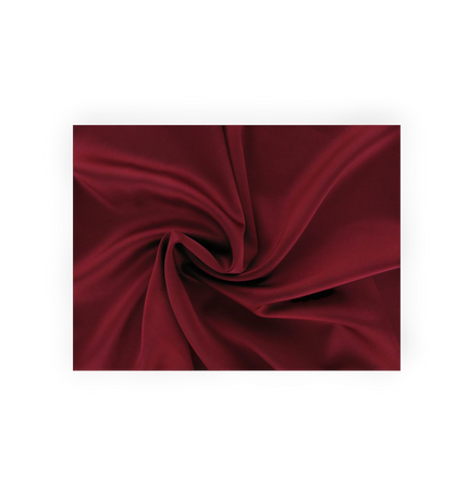 Crepe Back Satin, Wine Red