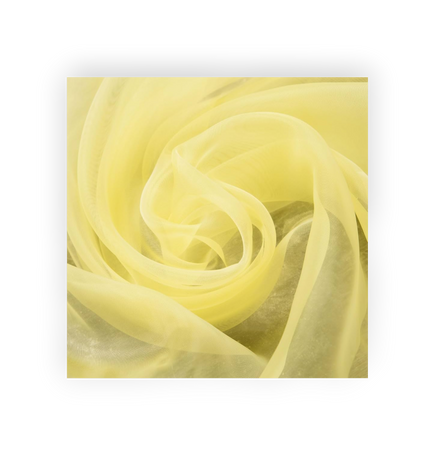Organza Yellow Shiny