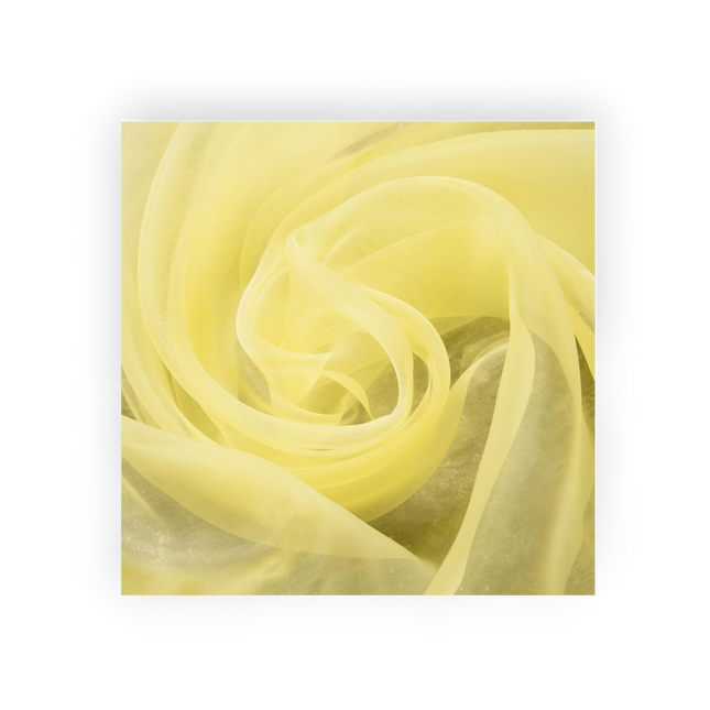 Organza Yellow Shiny