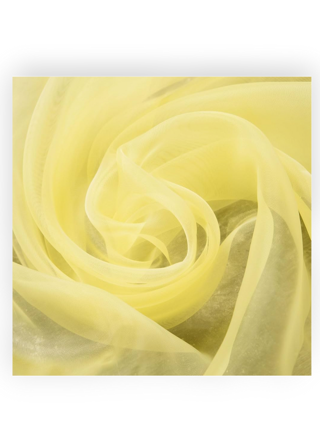 Organza Yellow Shiny