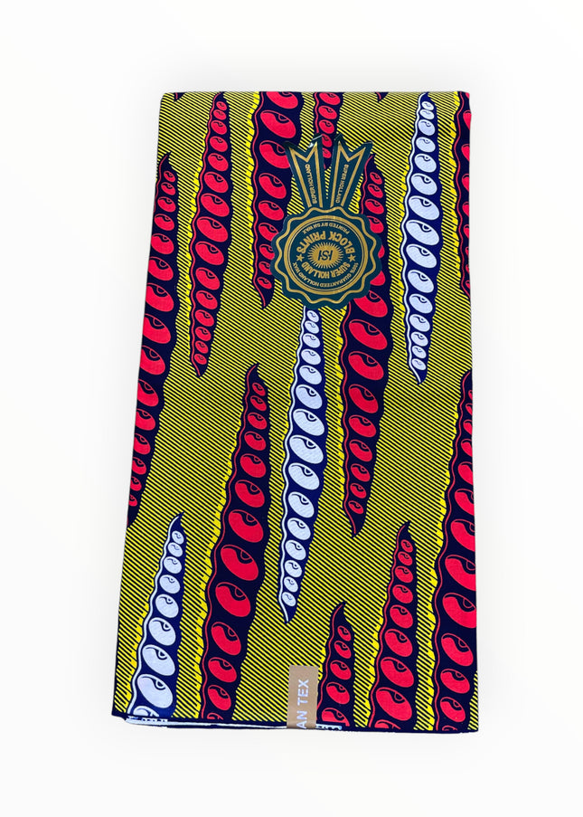 African Print Fabrics - 100% Cotton