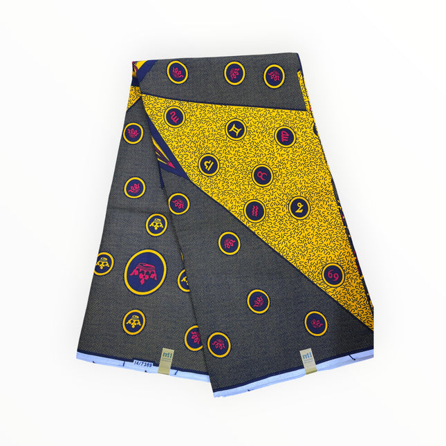 African Print Fabrics - 100% Cotton