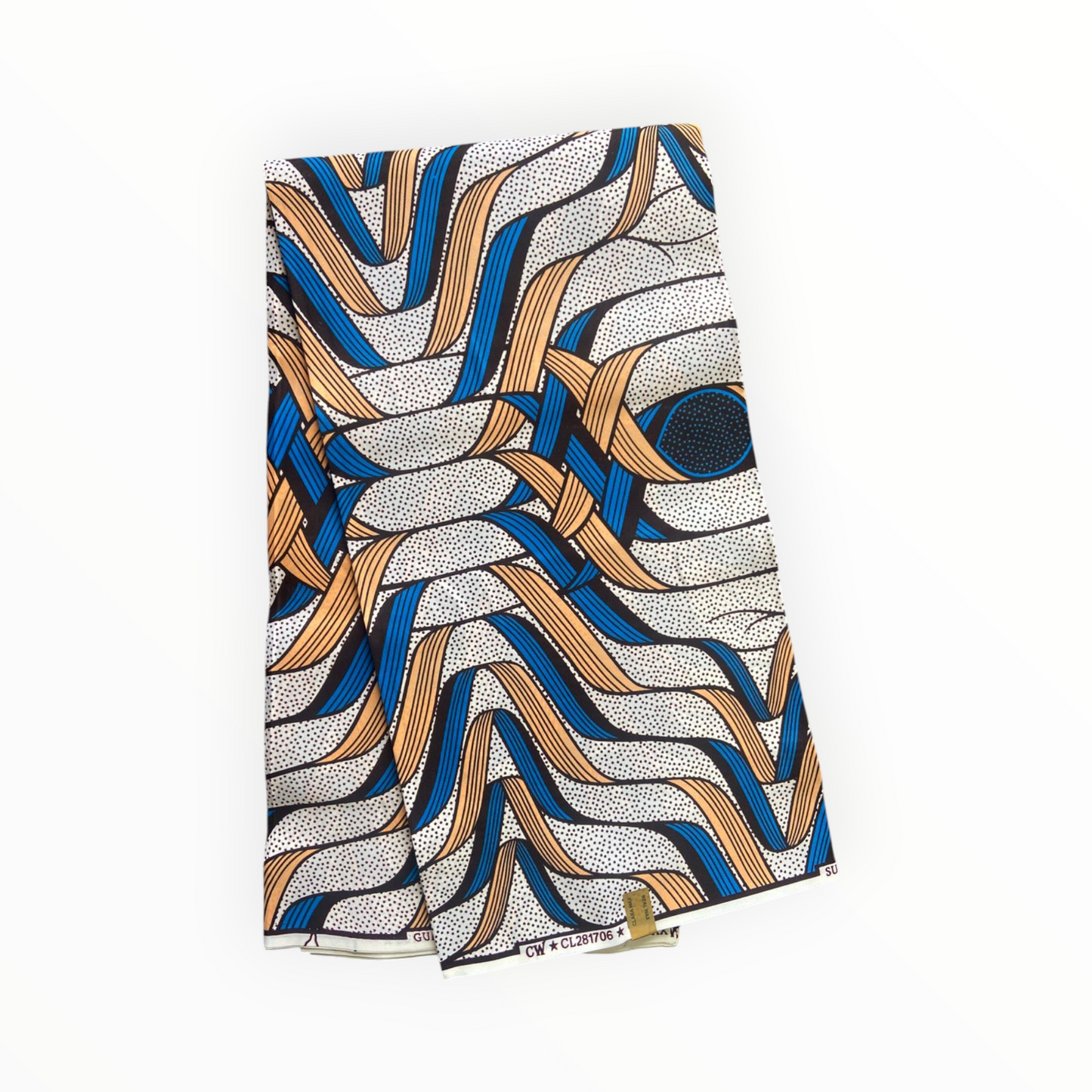 African Print Fabrics - 6 Yards - Polycotton