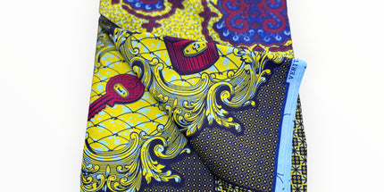 African Print Fabrics - 6 Yards - Polycotton