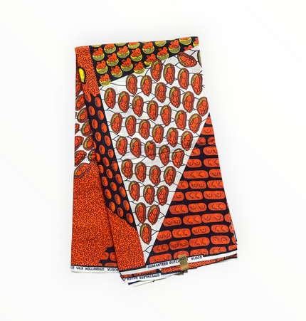 African Print Fabrics - 100% Cotton