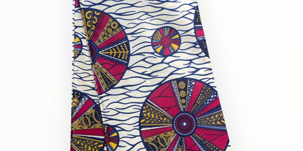 African Print Fabrics - 6 Yards - Polycotton