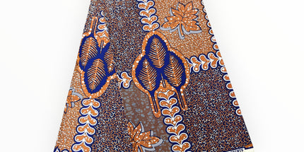 African Print Fabrics - 6 Yards - Polycotton