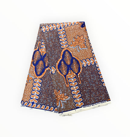 African Print Fabrics - 6 Yards - Polycotton