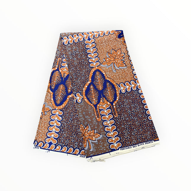 African Print Fabrics - 6 Yards - Polycotton