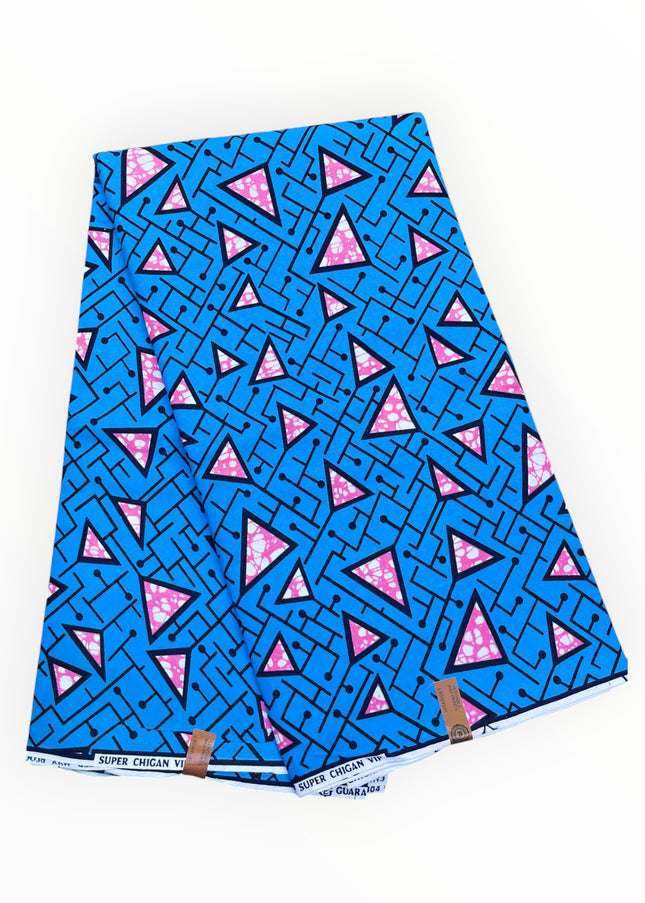 African Print Fabrics - 100% Cotton