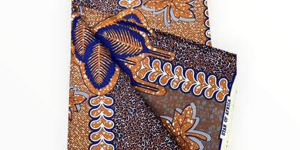 African Print Fabrics - 6 Yards - Polycotton