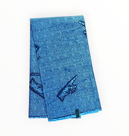 African Print Fabrics - 6 Yards - Polycotton