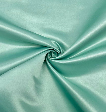 Bridal Duchess Satin - Mint Green