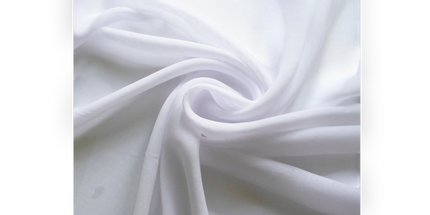 Chiffon Fabric White
