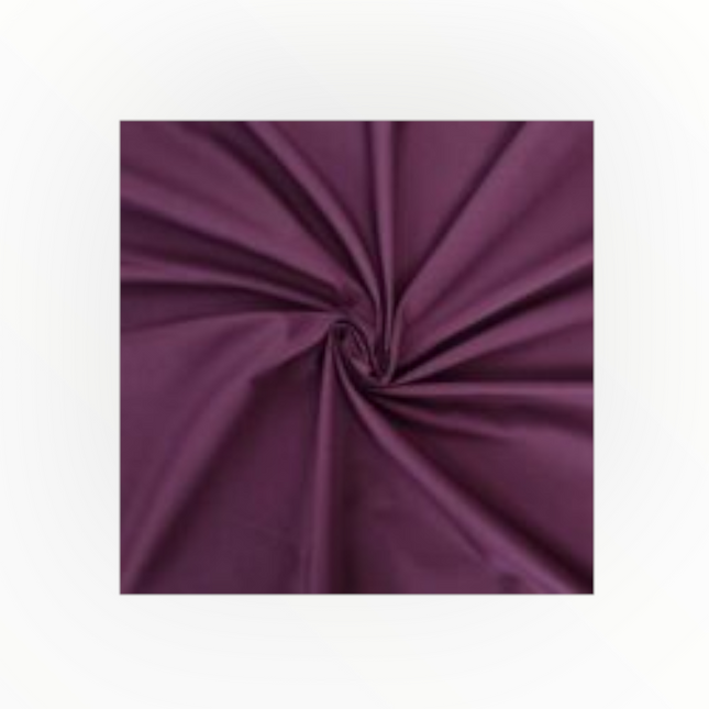 100% Premium Plain Cotton, Dark Purple