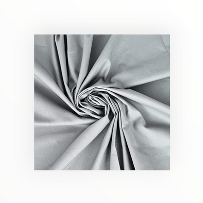 100% Premium Plain Cotton, Gray