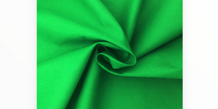 100% Premium Plain Cotton, Emerald Green