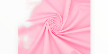 100% Premium Plain Cotton, Baby Pink