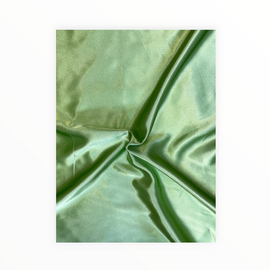 Light Green Silky Smooth Crepe Satin