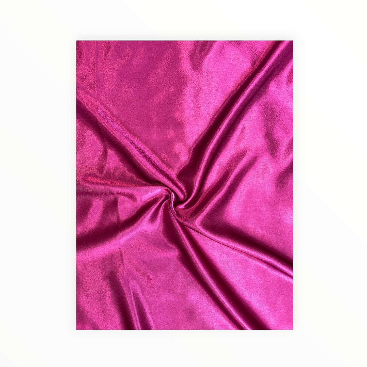 Bubblegum Pink Silky Smooth Crepe Satin