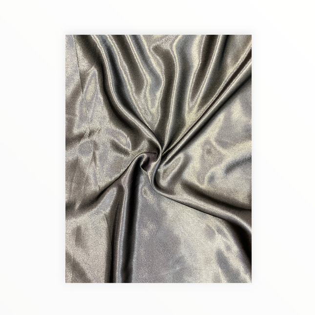 Crepe Back Satin, Gray