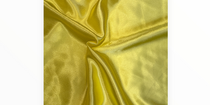 Crepe Back Satin, Yellow