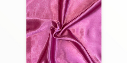 Crepe Back Satin, Fuscia Pink