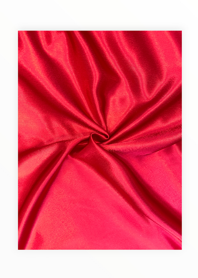 Crepe Back Satin, Fuscia Pink