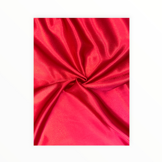 Fuscia Pink Silky Smooth Crepe Satin