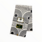 African Prints - Black / White Weave  - Mitex Holland