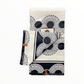 African Prints - Black / White Weave  - Mitex Holland